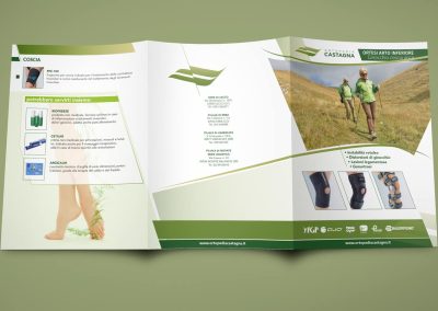 Ortopedia Castagna Brochure e flyer
